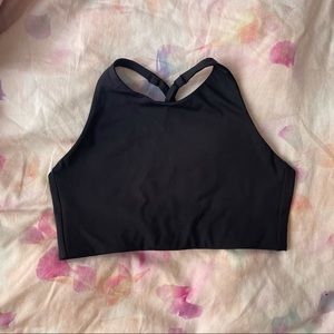 Girlfriend Collective Black Topanga Bra